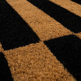 Alternating Stripes Coir Doormat 18x30