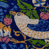 Strawberry Thief William Morris Coir Doormat 18x30