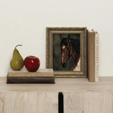 Wall Art Horse Portrait Framed Print // 8x10