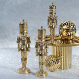 Seasonal & Holiday Decorations Metallic Decorative Nutcracker // Gold