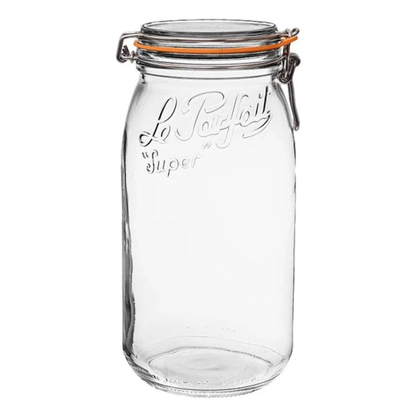 Servingware Le Parfait Rounded French Glass Storage Jar // 3L 