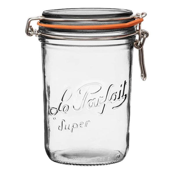 Servingware Le Parfait Tapered French Glass Storage Jar // 1L 