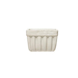 Serving Stoneware Glazed Fruit Container // 2 Styles Square