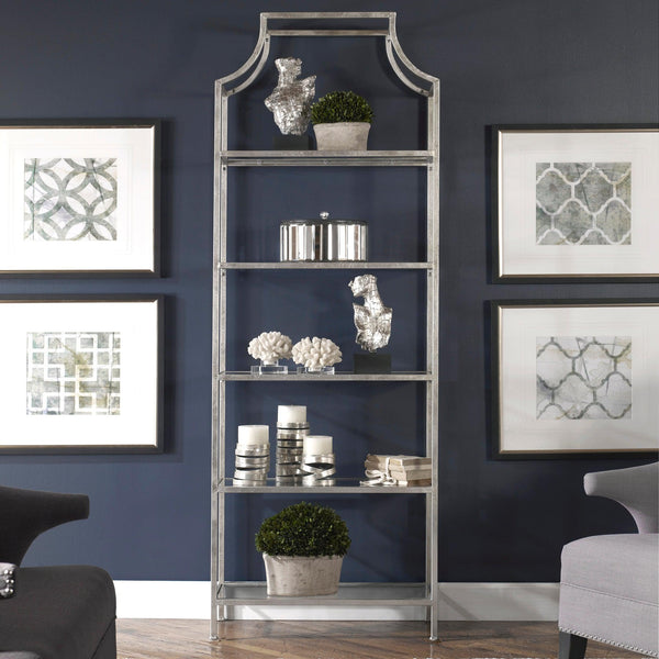 Shelving Aurelie Silver Etagere