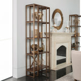 Shelving Karishma Antique Gold Etagere