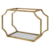 Shelving Lindee Gold Wall Shelves S/3