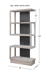 Shelving Nicasia Modern Etagere