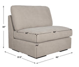 Sofas & Sectionals Refuge Armless Sand Sofa