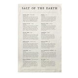 Towels & Cocktail Napkins Salt of the Earth Pure Linen Tea Towel