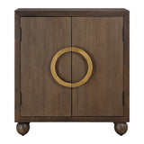 Accent Cabinets Mayenne 2 Door Oak Wood Cabinet