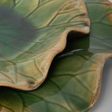 Wall Art Abella Green Ceramic Wall Decor, S/3