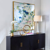 Wall Art Abstract Reflections Framed Canvas