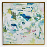 Wall Art Abstract Reflections Framed Canvas