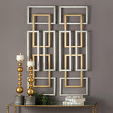 Wall Art Aerin Geometric Wall Art, S/2