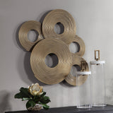 Wall Art Ahmet Gold Rings Wall Decor