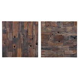 Wall Art Astern Wood Wall Decor, S/2