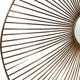 Wall Art Avarie Gold Metal Wall Art Set/3