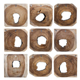 Wall Art Bahati Ebony Wood Wall Art, S/9