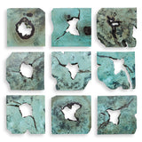 Wall Art Bahati Wood Wall Decor In Blue // Set of 9