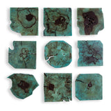 Wall Art Bahati Wood Wall Decor In Blue // Set of 9