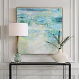 Wall Art Blissful Hand Painted Abstract Art