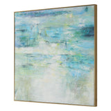 Wall Art Blissful Hand Painted Abstract Art