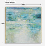 Wall Art Blissful Hand Painted Abstract Art