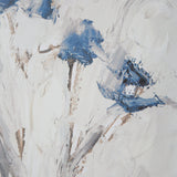 Wall Art Blue Flowers In Vase Framed Print