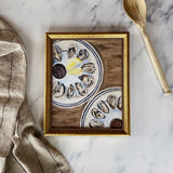 Wall Art Bon Appetit Oysters Art Print// 8" x 10" 8" x 10"