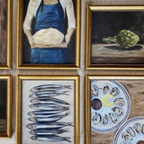 Wall Art Bon Appetit Oysters Art Print// 8" x 10" 8" x 10"