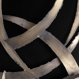 Wall Art Brushstrokes Metal Wall Art, S/2