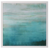 Wall Art Cancun Teal Framed Print