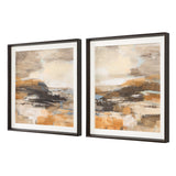 Wall Art Cinnamon Shore Framed Prints // Set of 2