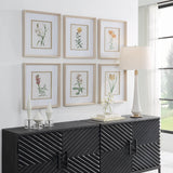 Wall Art Classic Botanicals Framed Prints Set/6