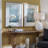 Wall Art Coastal Patina Modern Framed Prints, S/2