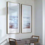 Wall Art Coastline Framed Prints, S/2