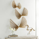 Wall Art Coreograph Antique Gold Wall Decor // Set of 3