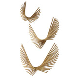 Wall Art Coreograph Antique Gold Wall Decor // Set of 3