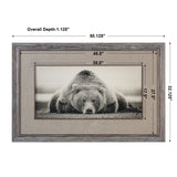 Wall Art Deep Sleep Bear Print