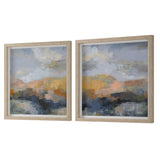 Wall Art Dusk Framed Prints // Set of 2