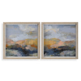Wall Art Dusk Framed Prints // Set of 2