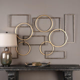 Wall Art Elias Bronze And Gold Wall Art