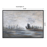Wall Art Evening Mist Landscape Art