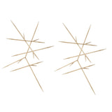 Wall Art Fireworks Silver Wall Decor // Set of 2