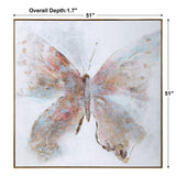 Wall Art Free Flying Hand Painted Canvas