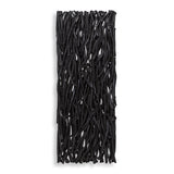 Wall Art Gathered Teak Black Wood Wall Decor