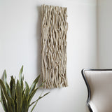 Wall Art Gathered Teak Bleached Wood Wall Decor