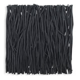 Wall Art Gathered Teak Square Black Wood Wall Decor