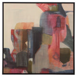 Wall Art Geranium And Ginger Abstract Art