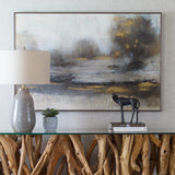 Wall Art Gilt Misty Landscape Framed Print